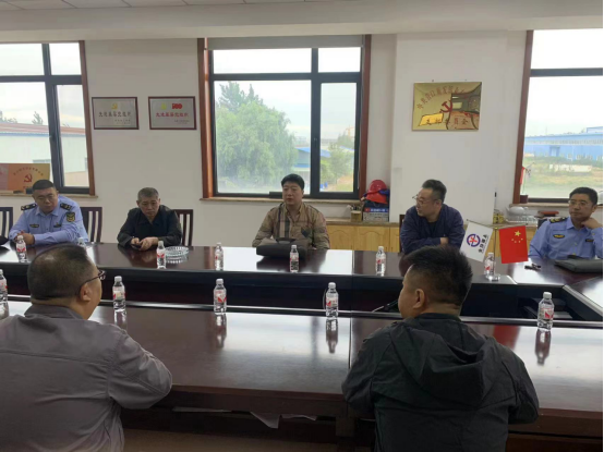 省应急厅督导检查组到营口开展工贸行业重点领域企业安全生产督导检查(图1)
