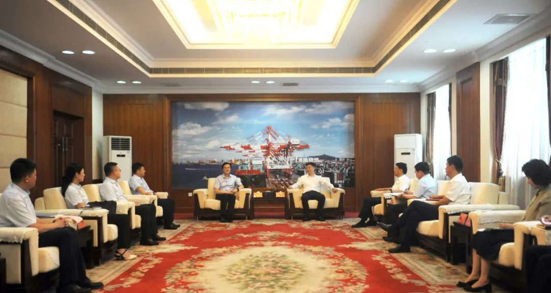 姚华明李军会见中国农业银行辽宁省分行党委书记、行长潘峰一行
