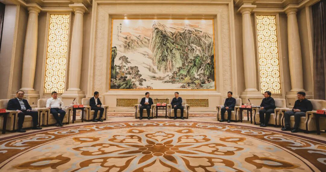 姚华明李军会见厦门建发集团有限公司党委书记、董事长许晓曦