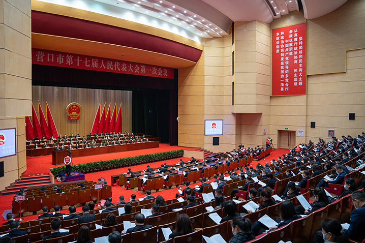 市第十七届人民代表大会第一次会议举行第二次全体会议