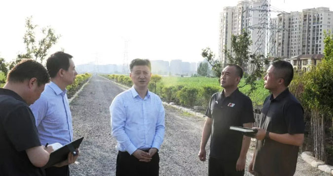 姚华明实地督导中央生态环境保护督察通报典型案例整改落实情况