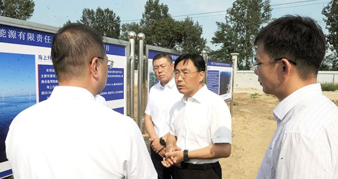 李军调研重点项目建设情况