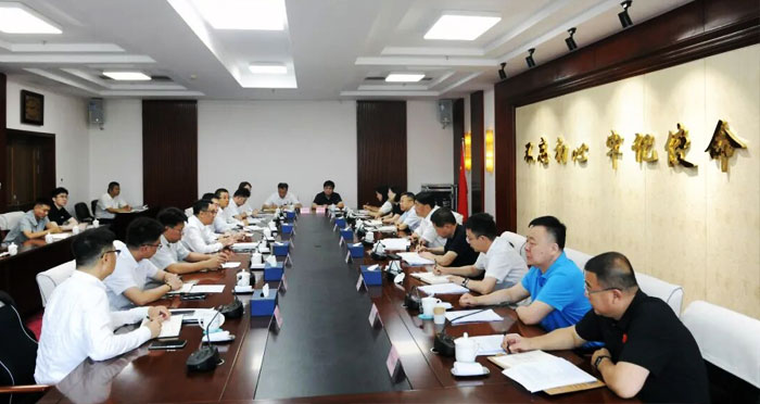 李军会见深圳数联天下智能科技有限公司副总裁谭笑